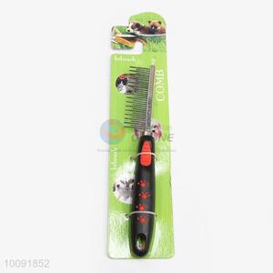 Wholesale Iron&Plastic Pet Comb For Grooming
