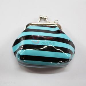 Black Lines Coin Holder,Coin Pouch,Coin Purse with Key Ring