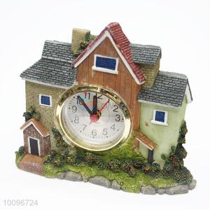 Home decorative resin craft table clock