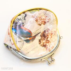 Bird pattern round sling bag/small messenger bag