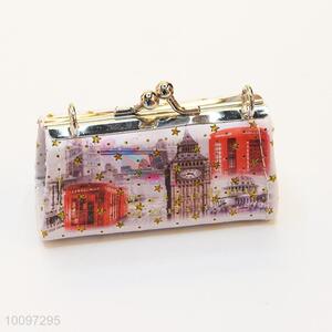 British style bling star purse/clutch bag with metal chain
