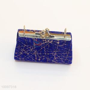 Wholesale small size purse/clutch bag/lady bag with metal chain