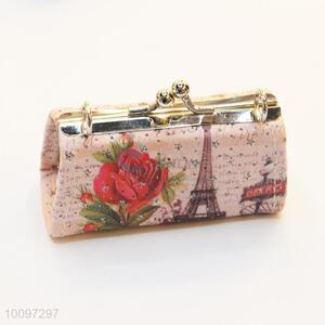 Hot sale cheap bling star purse/clutch bag with metal chain