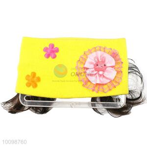 Factory direct hairpiece head wraps for girls with curling