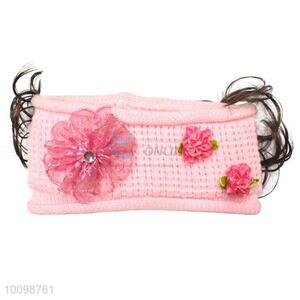 Wholesale fashion baby headwrap crochet knit head wrap without curling