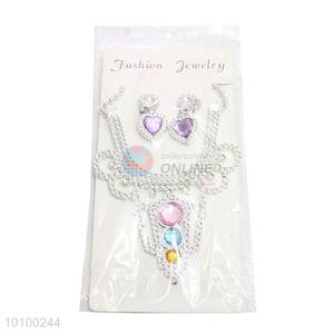 Fashion <em>jewelry</em> earrings necklace set for <em>women</em>