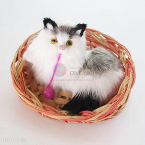 China Wholesale Imitated Cat Carft With Basket