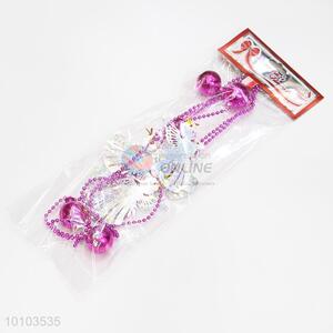 Wholesale angel&bell beaded hang decoration for Xmas