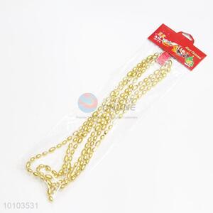 Fashion gold  pearl shaped beaded hang decoration for <em>Christmas</em>