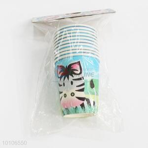 Paper cup wholesale party products with cute pattern