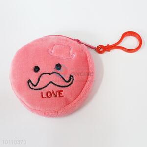 Funny watermelon red moustache coin <em>purse</em>/coin holder