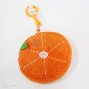 Orange change <em>purse</em>/coin holder