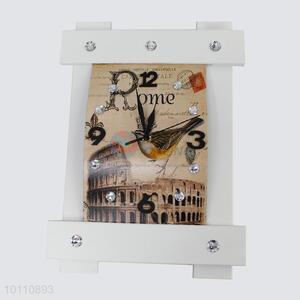 Top Sale Vintage <em>Wall</em> <em>Clocks</em> Wooden Clock for Home Decoration