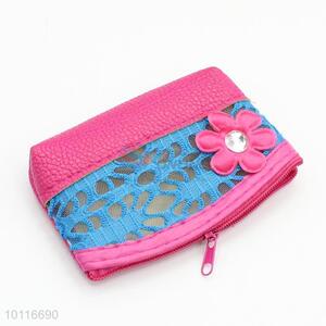 Fashion cute floral hollow coin <em>purse</em>/coin wallet