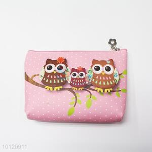 Competitive Price Owl Design Rectangular <em>Cosmetic</em> <em>Bag</em>