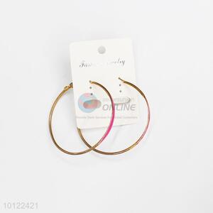 2016 newest  big circle alloy hoop <em>earrings</em>/silver hoop <em>earrings</em>