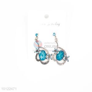 Blue stone dangle <em>earrings</em>/wedding <em>earrings</em>/jewelry