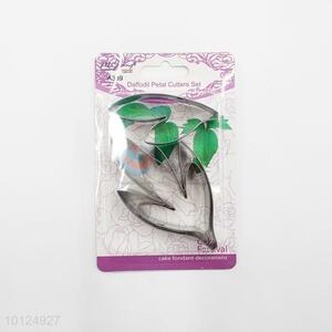 Factory wholesale daffodil petal cookie cutters set