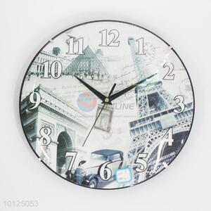 High Quality  Round Plastic Wall Clock