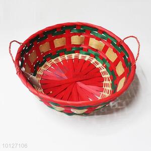Bamboo Woven Gift Baskets with Handle