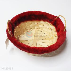 Popular Winter Round Woven Bread Basket