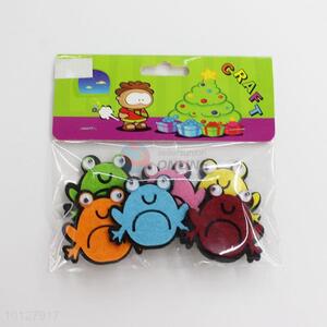 Wholesale non-woven fabrics crafts frog shape crafts