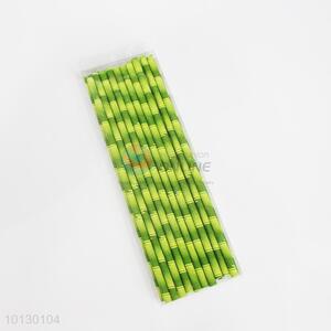 Great Green Bamboo Design Customizable Paper <em>Straw</em>