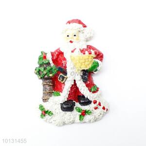 Birthday gift Santa Claus polyresin fridge magnet