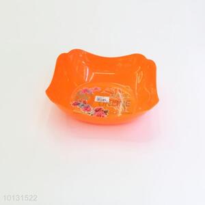 Beautiful square shape plastic fruit bowl plate