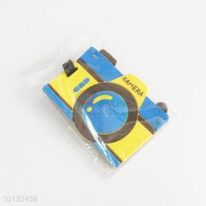 Camera shaped luggage tag for sale