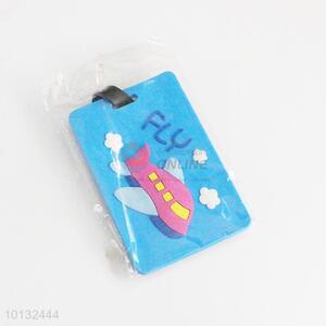 Airplane printed luggage tag for sale