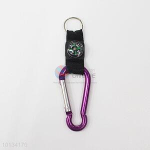 Buckle Keychain Aluminum Alloy Climbing Button Carabiner For Wholesale
