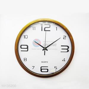 Most Fashionable Design Round Plastic Wall Clock