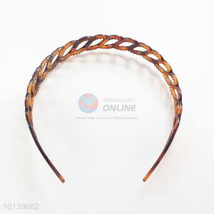 Rhomboid Shape Hair Clasp Headband Non-slip Hair Band Head Hoop