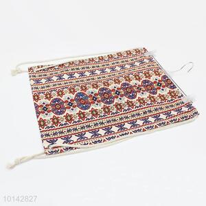 Chinese ancient pattern polyester cotton backpack/storage bag/drawstring bag