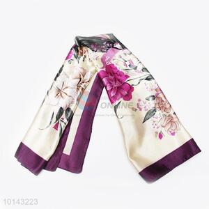 China Supply Women Printing Silk Scarf