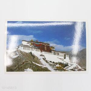 Tourist Potala Palace paper postcard