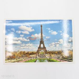 Hot sale Eiffel Tower paper postcard