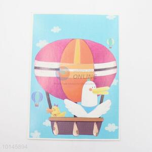 Cute balloon pattern paper postcard