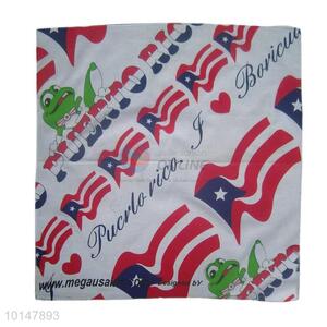 Cheap Puerto Rican Cotton Handkerchief with Large Designs