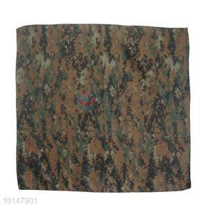 Cheap Camouflage Color Design Cotton Handkerchief