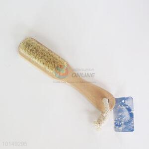 Wood soft handle shower <em>brush</em>