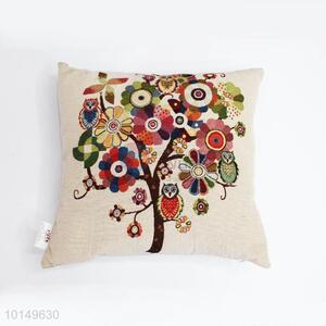 Beautiful Yarn Dyed Fabric Square Pillow
