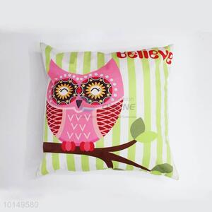 Adorable Owl Printing Square <em>Pillow</em>