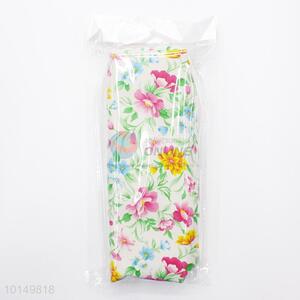 Exquisite flower printed factory price pencil pouch
