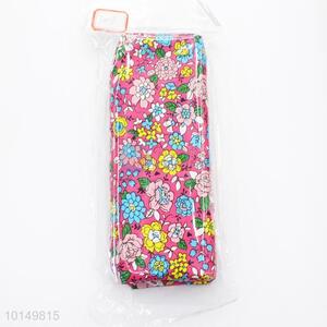 Villatic style colorful flower printed pencil bags