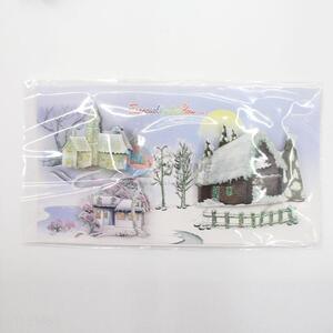 Good quality New year&Christmas paper greeting cards/gift cards