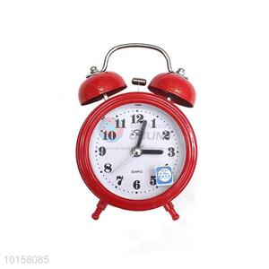Hot Sale Red Twin Bell Metal <em>Desk</em> Alarm Clock