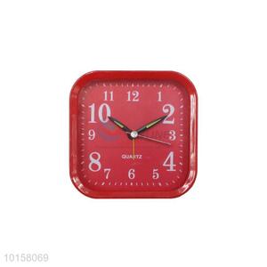 Factory Price Plastic Personalized Red <em>Desk</em> Alarm Clock