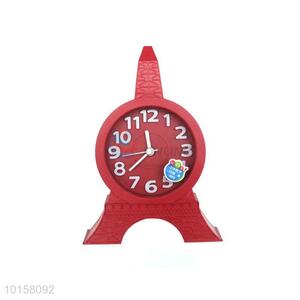 Wholesale Red Tower Shape Bedroom <em>Desk</em> Alarm Clock